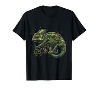 Steampunk Chameleon Women Men Kids Steampunk Chameleon T-Shirt