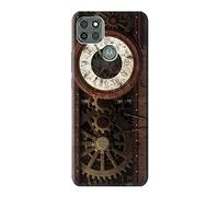 Steampunk Clock Gears Case Cover For Motorola Moto G9 Power