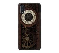 Steampunk Clock Gears Case Cover For Samsung Galaxy A01