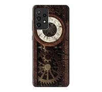 Steampunk Clock Gears Case Cover For Samsung Galaxy A72, Galaxy A72 5G