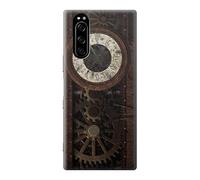 Steampunk Clock Gears Case Cover For Sony Xperia 5