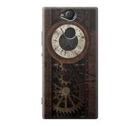 Steampunk Clock Gears Case Cover For Sony Xperia XA2
