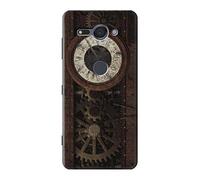 Steampunk Clock Gears Case Cover For Sony Xperia XZ2 Compact