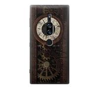 Steampunk Clock Gears Case Cover For Sony Xperia XZ2 Premium