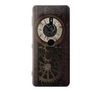 Steampunk Clock Gears Case Cover For Sony Xperia XZ3