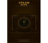 Steampunk Coloring Book for Adults: 48 Victorian Illustrations - Gears, Airships, Clockwork & More · Stress Relief & Mindfulness