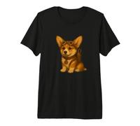 Steampunk Corgi Dog - Gear & Goggles Victorian Explorer Premium T-Shirt