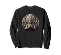 Steampunk Cyborg Kali Biomechanic Skull Steampunk Sweatshirt