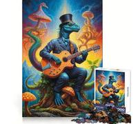 Steampunk Dinosaur Ballads 1000 Piece Jigsaw Puzzles for Adults Jigsaw Logic Toy Indoor Play Precision Cut Cherished Gift 38x52cm