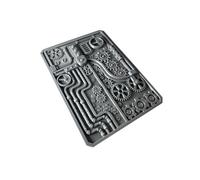 Steampunk Dry Brush Texture Palette for Miniature Painting - Unprimed