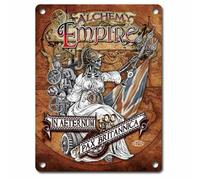 Steampunk Empire Alchemy Gothic Britannica For Home Coffee Wall Decoration Retro Bar Garage Metal Tin Sign 16x12 Inch