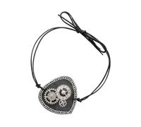 Steampunk Eye Patch Halloween Pirate Cosplay Mask for Stage Show Party