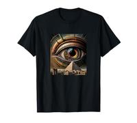 Steampunk Eye Pyramid Ancient Egypt Vision Art T-Shirt