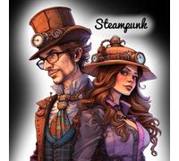 Steampunk Fantasy Coloring Book for Adults (Fantasy Coloring Books)