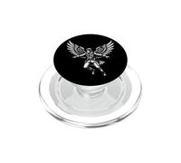 Steampunk Flying Man Vintage Mechanical Gear Retro Clockwork PopSockets PopGrip for MagSafe