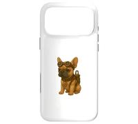 Steampunk Frenchie Dog - French Bulldog Gear Art Case for iPhone 17 Pro Max