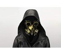 Steampunk Gas Goggles Mask Retro Gothic Punk Zombie Soldiers Skull Mask for Halloween Cosplay Props