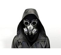 Steampunk Gas Goggles Mask Retro Gothic Punk Zombie Soldiers Skull Mask for Halloween Cosplay Props