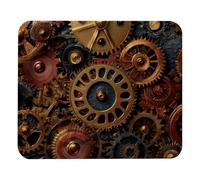 Steampunk Gears background (4) Mouse Pad, Smooth Mouse Mat, Computer Mouse-pad for Wireless Mouse