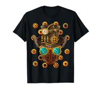 Steampunk Giraffe Medieval Victorian Steam Powered Animal T-Shirt