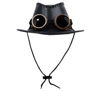 Steampunk Hat - Steam Punk Costume Hat,Retro Photo Props with Goggles Decor for Masquerade Fashion Shows Party Cosplay Theater Performances Festival