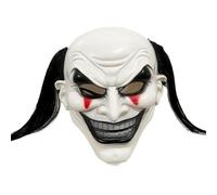 Steampunk Helmet Latex Mask Halloween Wig Carnival Mask White One Size