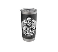 Steampunk Horror Vintage Tarot Pestilence Plague Doctor Stainless Steel Insulated Tumbler