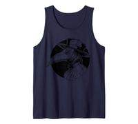 Steampunk Horror Vintage Tarot Pestilence Plague Doctor Tank Top