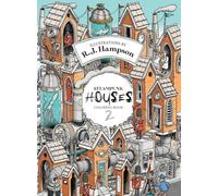 Steampunk Houses 2 Colouring Book