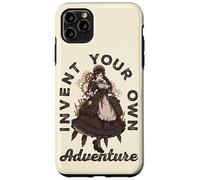Steampunk Invent Your Own Adventure Steampunk Anime Girl Case for iPhone 11 Pro Max