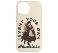 Steampunk Invent Your Own Adventure Steampunk Anime Girl Case for iPhone 14