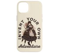 Steampunk Invent Your Own Adventure Steampunk Anime Girl Case for iPhone 14 Plus