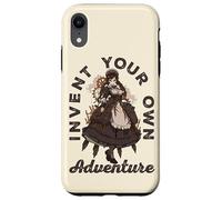 Steampunk Invent Your Own Adventure Steampunk Anime Girl Case for iPhone XR