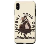 Steampunk Invent Your Own Adventure Steampunk Anime Girl Case for iPhone XS Max