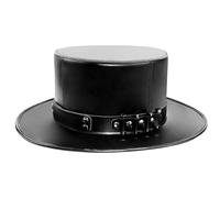 Steampunk Knight Hat For Men Women Victorian Hat With Belt Decor Unisex Costume Top Hats Gothic Hippies Cap Stage Props Stylish Women Fashion