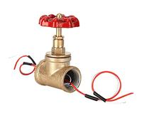 Steampunk Light Switch,3/4in Stop Valve Three Way Vintage Industrial Lamp Stop Valve with Wire for Industrial Lamp Accessories for Water Tube Lamp