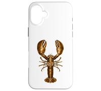 Steampunk Lobster Design Case for iPhone 16 Plus