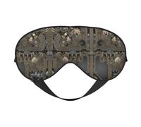 Steampunk Mechanical Gears Sleep Eye Mask Comfortable Eyes Hade for Sleeping,Light Blocking Sleep Mask with Adjustable Strap