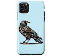 Steampunk Mechanical Pet Lovers Crow Bird Watchers Outdoors Case for iPhone 11 Pro Max