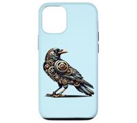 Steampunk Mechanical Pet Lovers Crow Bird Watchers Outdoors Case for iPhone 12/12 Pro