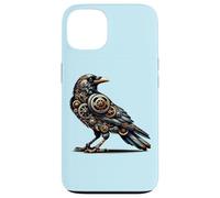 Steampunk Mechanical Pet Lovers Crow Bird Watchers Outdoors Case for iPhone 13