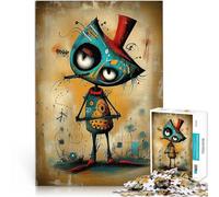 Steampunk Mechanical Scarecrow in Fantasy Art Styleteenagers Puzzles 1000 Piece Jigsaws Quiz game Great Gift for Games 38x26cm