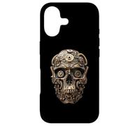 Steampunk Mechanical Skull Art Case for iPhone 17