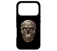 Steampunk Mechanical Skull Art Case for iPhone 17 Pro
