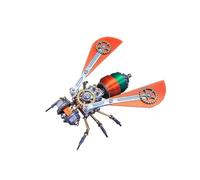 Steampunk Metal 120PCS Gear Predator B DIY Model Kit - 3D Assembly Model Toy Creative Collectible Display Piece Toy Gift(Gear Predator B)