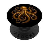 Steampunk Octopus Tentacles Illustration PopSockets Adhesive PopGrip