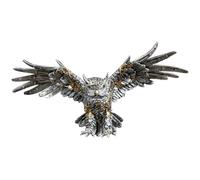 Steampunk Owl Ornament Wall Mounted Sculpture Novelty Gift Home Decor Figurine