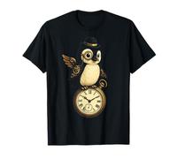 Steampunk Penguin - Vintage Clockwork Aesthetic T-Shirt