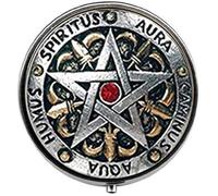Steampunk Pentagram Pill Box Candy Box Art Nouveau Beautiful Gifts