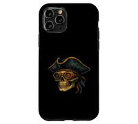 Steampunk Pirate Skull Corsair Mechanical Gearhead Case for iPhone 11 Pro